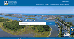 Desktop Screenshot of intracoastalrealty.com